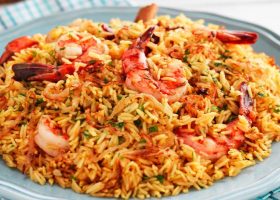 طريقة عمل برياني راسيلي القريدس