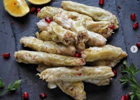 طريقة عمل الكرنب باللحم المفروم الروسي