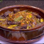 طريقة عمل طاجن الكوسا باللحم