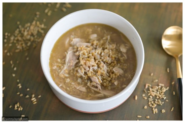 طريقة عمل شوربة حب باللحم