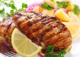 طريقة عمل دجاج ترياكي بالليمون للرجيم