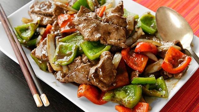 طريقة عمل ستيك بالفلفل صيني