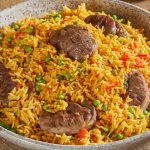 طريقة عمل الأرز المدخن باللحم
