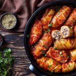 طريقة عمل محشي الكرنب بدبس الرمان