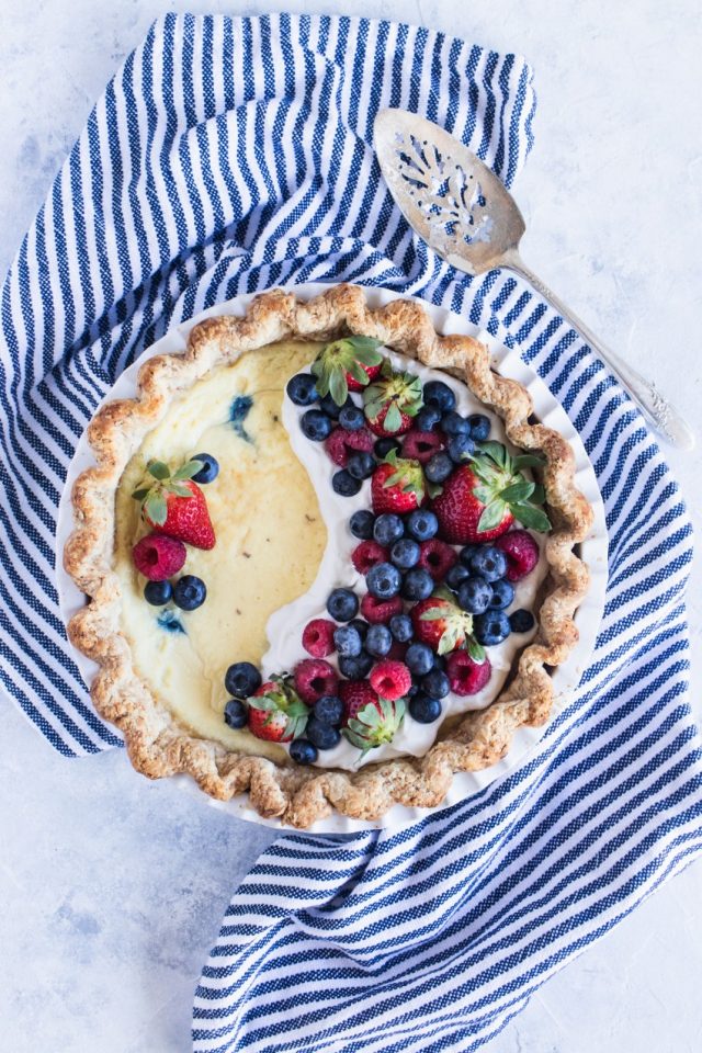 طريقة عمل فطائر الكاسترد والتوت