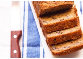 طريقة عمل كيك الموز بالشوفان بدون بيض