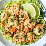 طريقة عمل شوربة النودلز بالروبيان