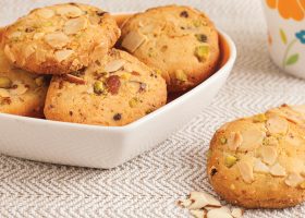 طريقة عمل كوكيز الطحينة الصحية