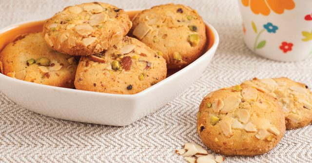 طريقة عمل كوكيز الطحينة الصحية