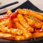 طريقة عمل كعك الأرز الكوري