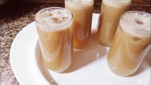 طريقة عمل عصير العرديب بالكريمة