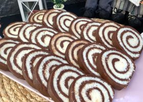 طريقة عمل رول الباونتي