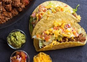 طريقة عمل تاكو باللحم صحي للرجيم