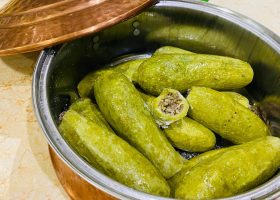 طريقة عمل جراتان كوسا محشي بالفريكة