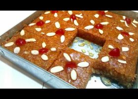 طريقة عمل حلوى الباي التونسية بالخبز الجاف