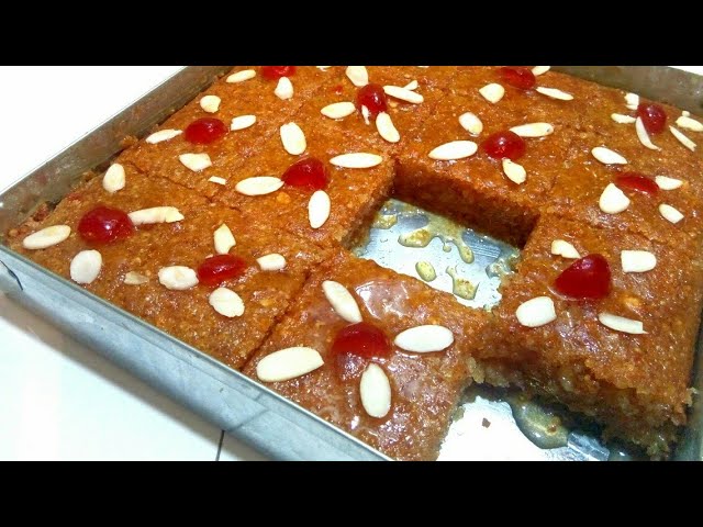 طريقة عمل حلوى الباي التونسية بالخبز الجاف