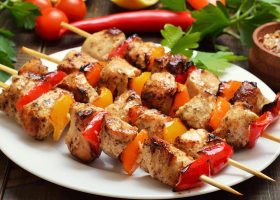 طريقة عمل شيش طاووق الخضراوات