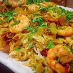طريقة عمل برياني الروبيان الخليجى