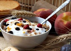 زبادي وشوفان