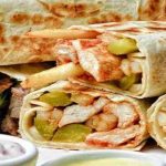 طريقة عمل ساندويش شاورما الدجاج بدبس الرمان