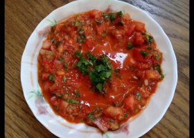 طريقة عمل سلطة الكباب التركية