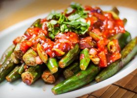 طريقة عمل سلطة بامية