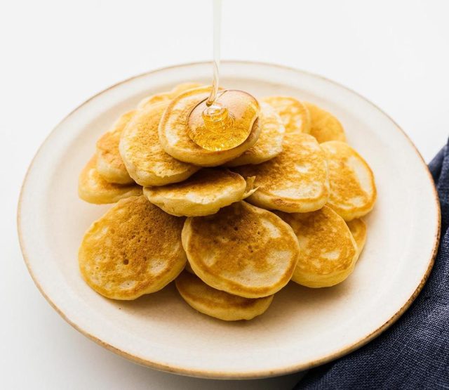 طريقة عمل البان كيك ميني