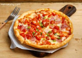 طريقة عمل البيتزا برقائق العجين