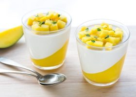 طريقة عمل باناكوتا بالليمون والفانيلا