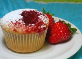 طريقة عمل مافن بالمربى