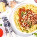 طريقة عمل مكرونة بولونيز للرجيم