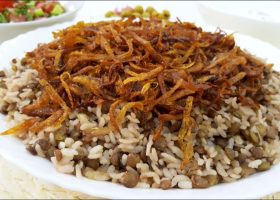 طريقة عمل المجدرة السورية بالرز