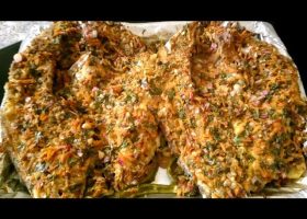 طريقة عمل سمك شعري بالفرن