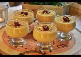 طريقة عمل مهلبية بالبلح