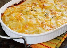 طريقة عمل بطاطس جراتان بصوص الليمون