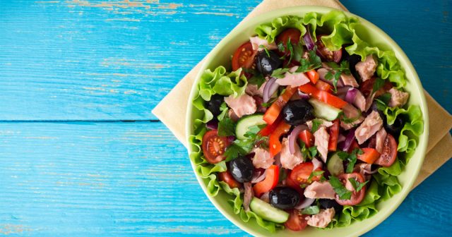 طريقة عمل سلطة التونة للدايت