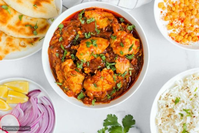 طريقة عمل دجاج كراهي هندي