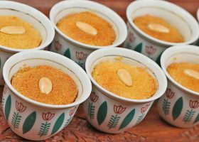 طريقة عمل بسبوسة الميكرويف