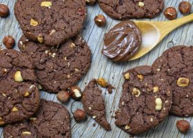 طريقة عمل كوكيز البندق