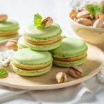 طريقة عمل ماكرون الفستق الحلبي