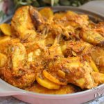 طريقة عمل صينية الدجاج مع البطاطس بالكاري