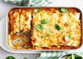 طريقة عمل مكرونة كانيلوني بالمشروم