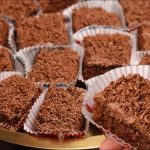 طريقة عمل بسبوسة بالشوكولاتة