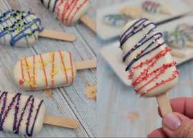 طريقة عمل كيك بوبسيكلز