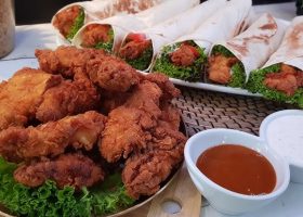 طريقة عمل دجاج مقرمش ديناميت حار