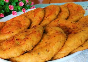 طريقة عمل خبز البرغل بالخضار