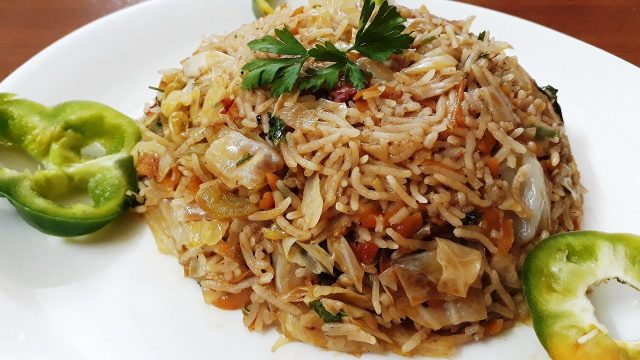 طريقة عمل أرز بالملفوف