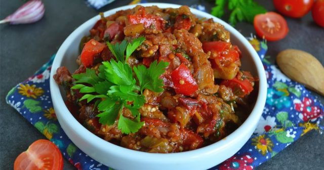 طريقة عمل مطبق الباذنجان والدجاج