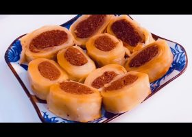 طريقة عمل باسطة كعب الغزال