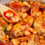 طريقة عمل فاصوليا حب بالدجاج